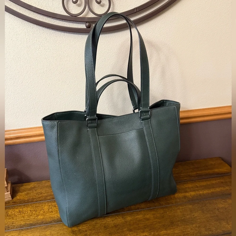 Coach Hudson Double Handle Tote Shoulder Bag - Picture 9 of 13